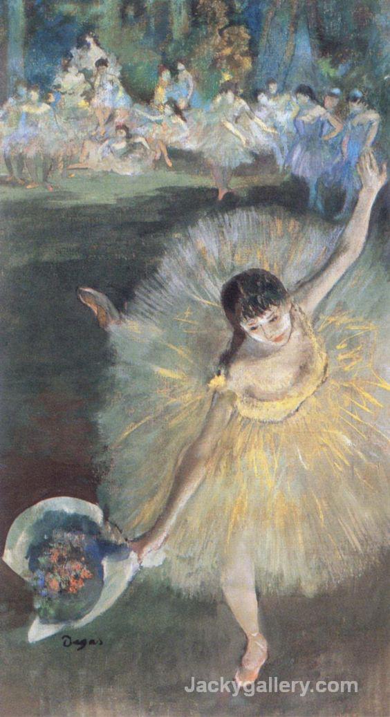 ballerina Rosita Mauri ,c. by Edgar Degas paintings reproduction